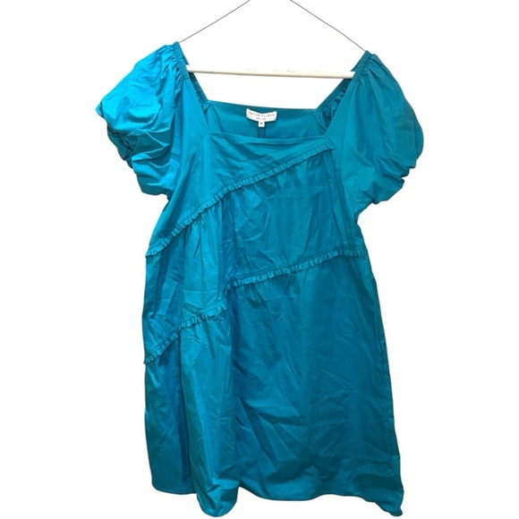 Taylor Tillman Shift Dress Aqua in Size Medium - Picture 3 of 3